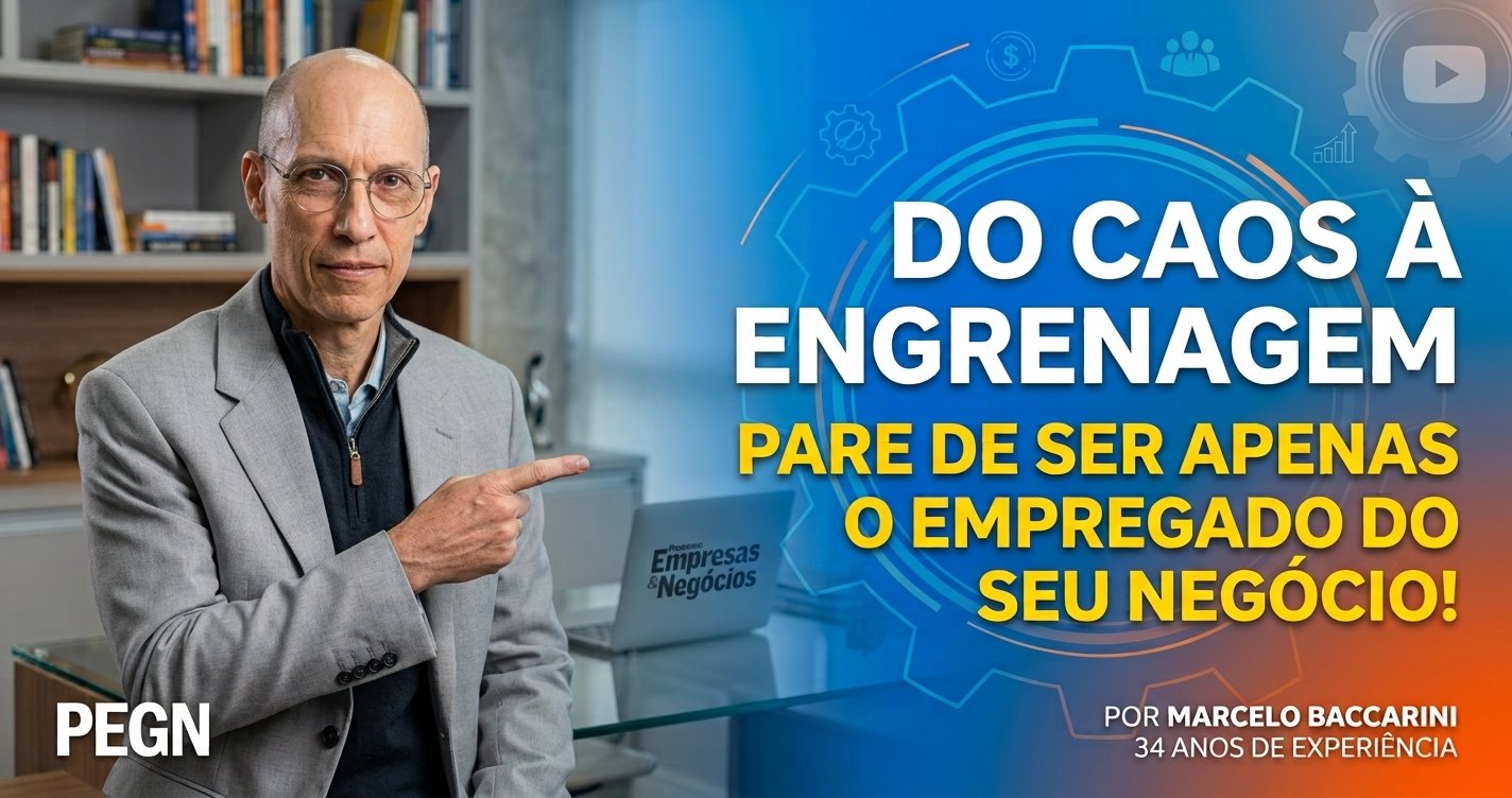 Do Caos à Engrenagem: O Que 34 Anos Observando Negócios Me Ensinaram Sobre Empreender no Brasil