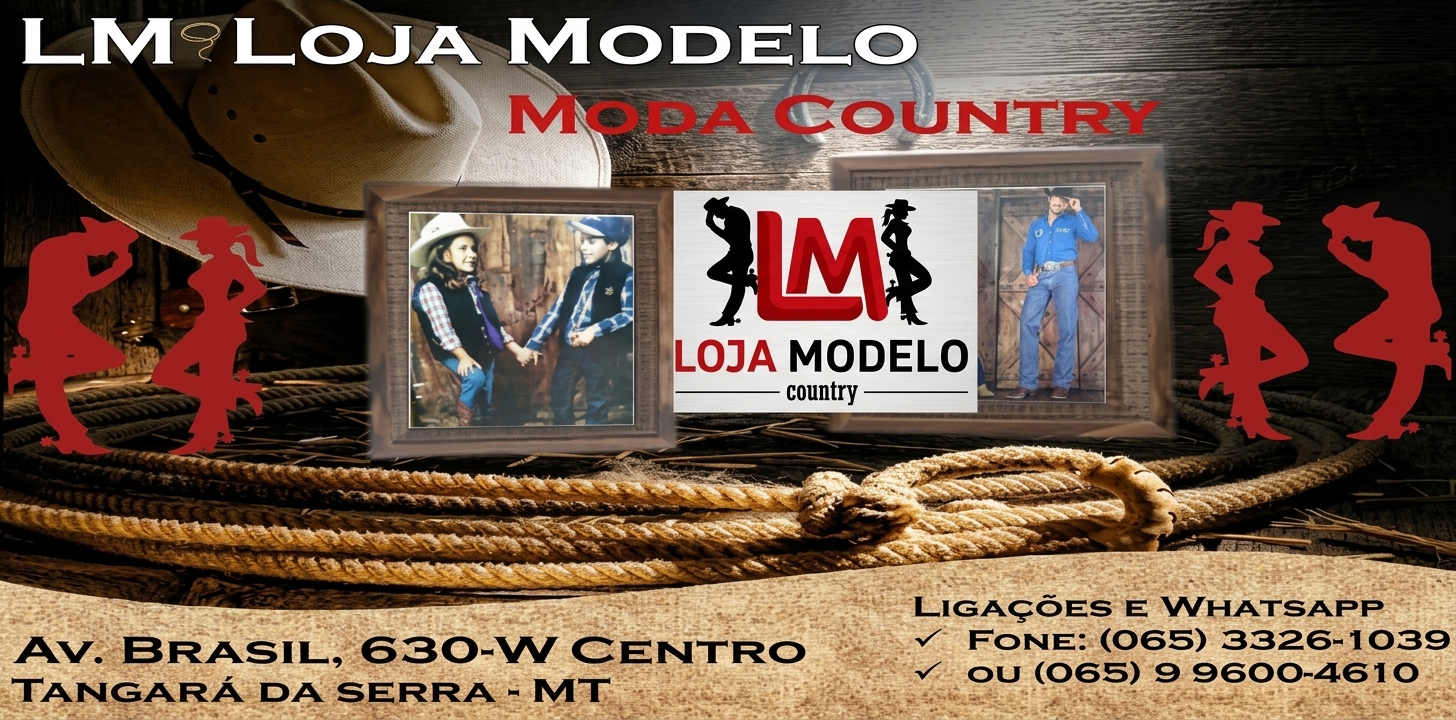 LOJA MODELO MODA COUNTRY
