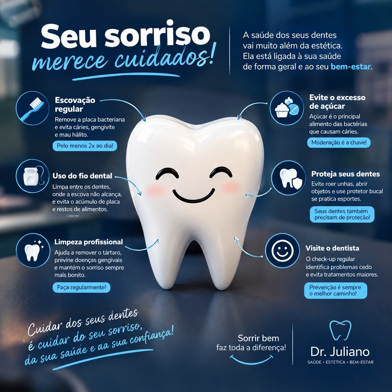 Foto JULIANO VILLAR CIRURGIÃO DENTISTA