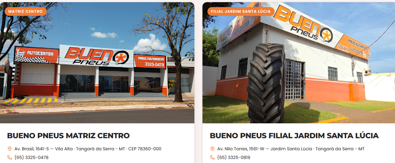 Logo BUENO PNEUS LTDA