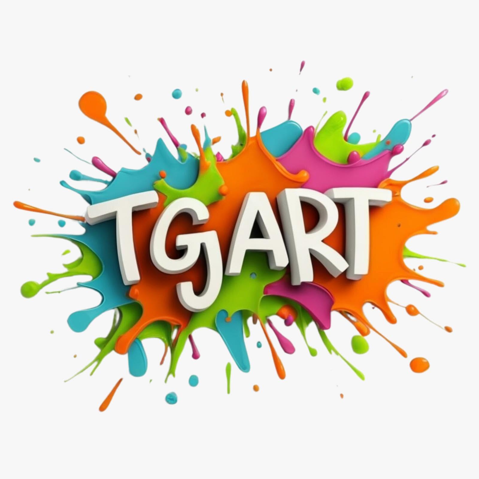 Logo TG ART PAPELARIA CRIATIVA
